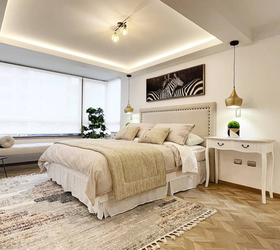 Dormitorio con terminaciones premium